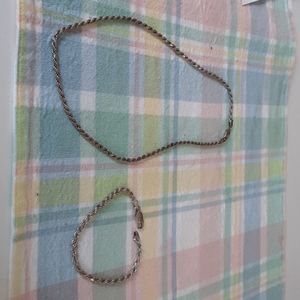 Bracelet and necklace